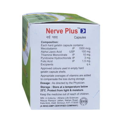 Nerve Plus Strip Of 10 Capsules