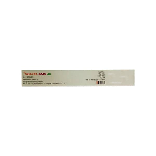 Tigatel Amh 40mg Strip Of 10 Tablets