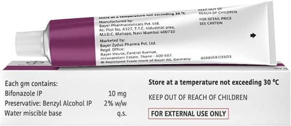 Mycospor Tube Of 30Gm Cream