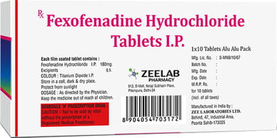 Zelgra 180mg Strip Of 10 Tablets