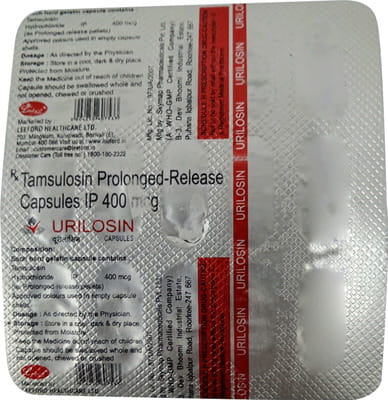 Urilosin 400mcg Strip Of 15 Capsules