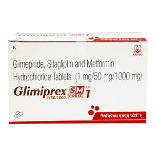 Glimiprex Sm Forte 1Mg Strip Of 10 Tablets