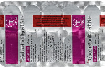 Clavcep 200mg Strip Of 10 Tablets