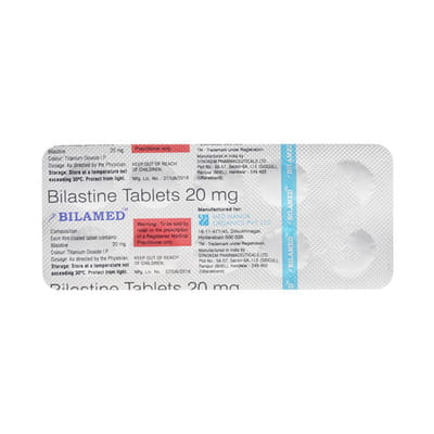 Bilamed 20mg Strip Of 10 Tablets