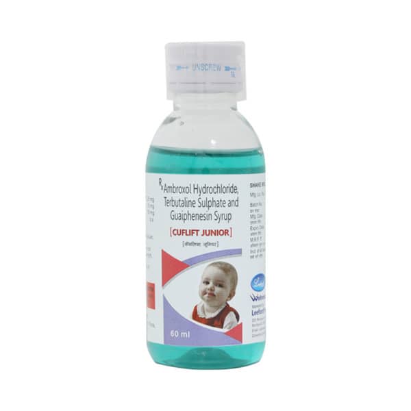 Cuflift Junior Bottle Of 60ml Syrup