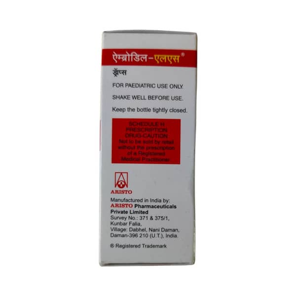 Ambrodil Ls Bottle Of 15ml Oral Drops