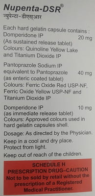 Nupenta Dsr Strip Of 15 Capsules
