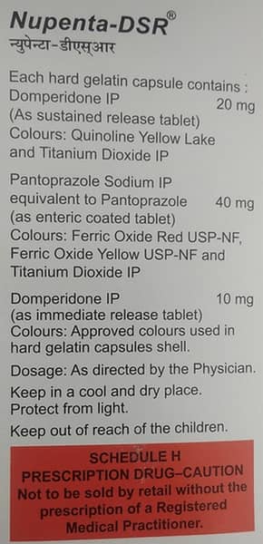 Nupenta Dsr Strip Of 15 Capsules