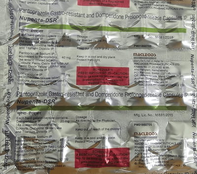 Nupenta Dsr Strip Of 15 Capsules