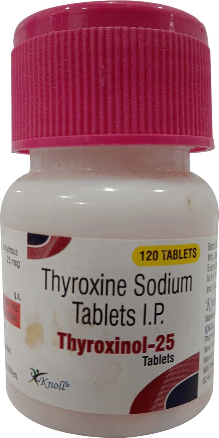 thyroxinol 25mcg tablets