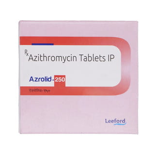 Azrolid 250Mg Strip Of 10 Tablets