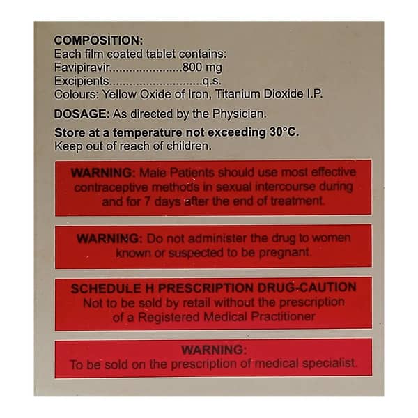 Favenza 800 Strip Of 10 Tablets