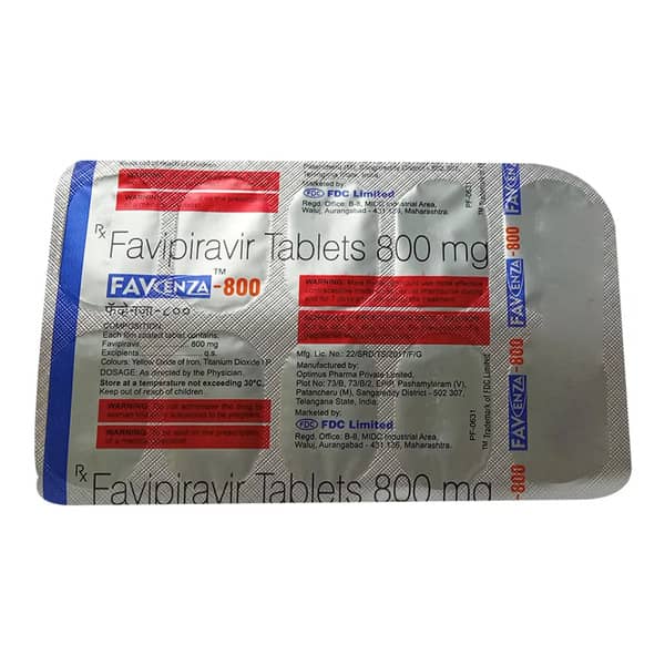 Favenza 800 Strip Of 10 Tablets