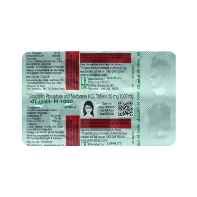 Lupisit M 1000mg Strip Of 10 Tablets