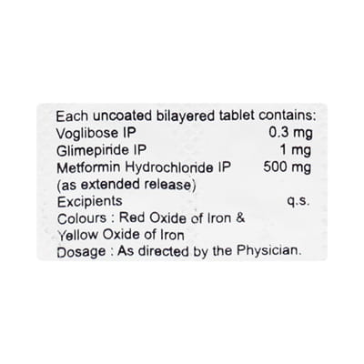 Volicure Trio 1/0.3mg Strip Of 15 Tablets
