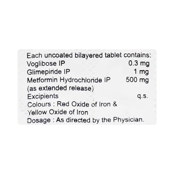 Volicure Trio 1/0.3mg Strip Of 15 Tablets