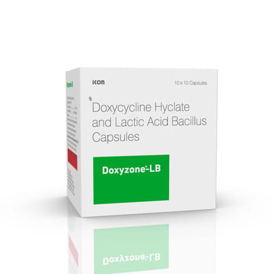 Doxyzone Lb Strip Of 10 Capsules