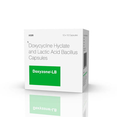 Doxyzone Lb Strip Of 10 Capsules