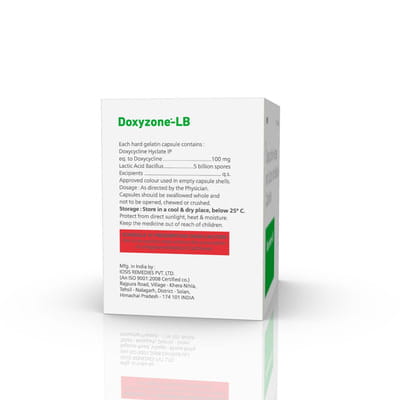 Doxyzone Lb Strip Of 10 Capsules
