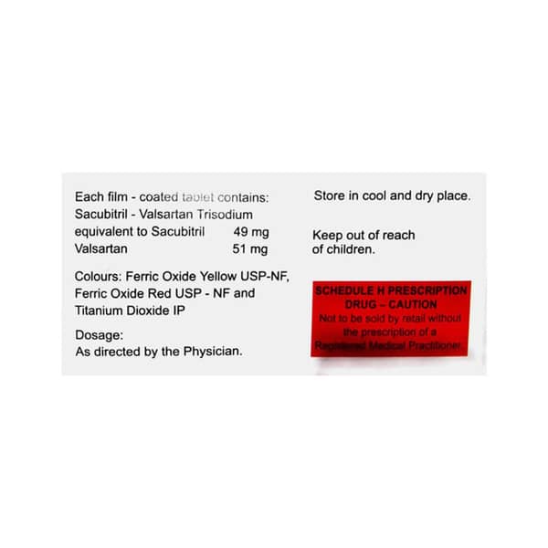 Sacuhart 100Mg Strip Of 10 Tablets