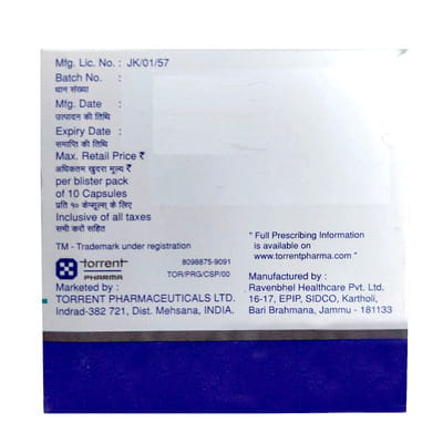 Pregaba Dm 75/30mg Strip Of 10 Capsules