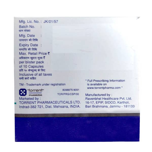 Pregaba Dm 75/30mg Strip Of 10 Capsules