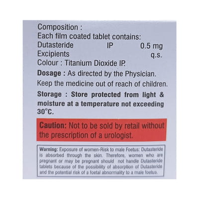 Dutaheal 0.5mg Strip Of 10 Tablets