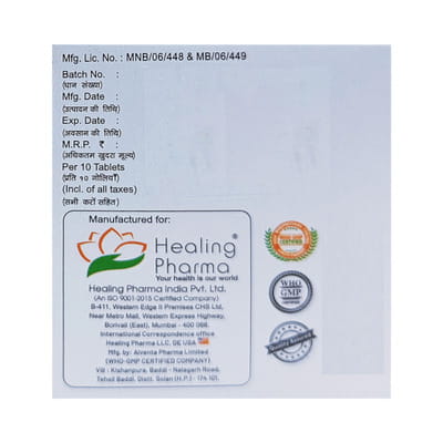 Dutaheal 0.5mg Strip Of 10 Tablets
