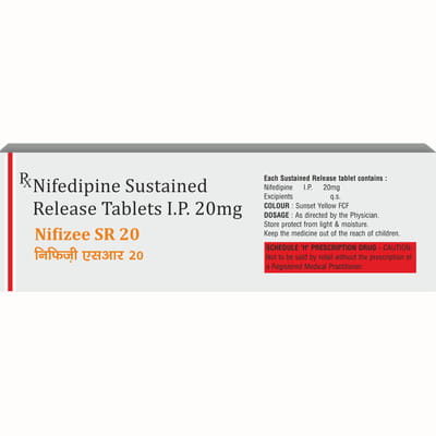 Nifizee Sr 20mg Strip Of 10 Tablets