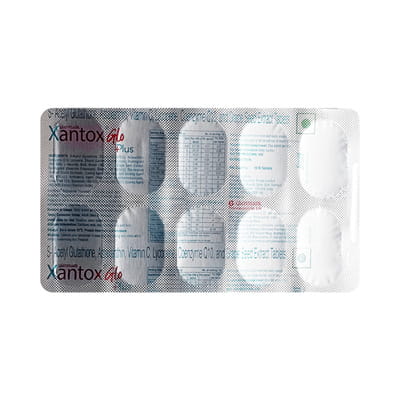 Xantox Glo Plus Strip Of 10 Tablets