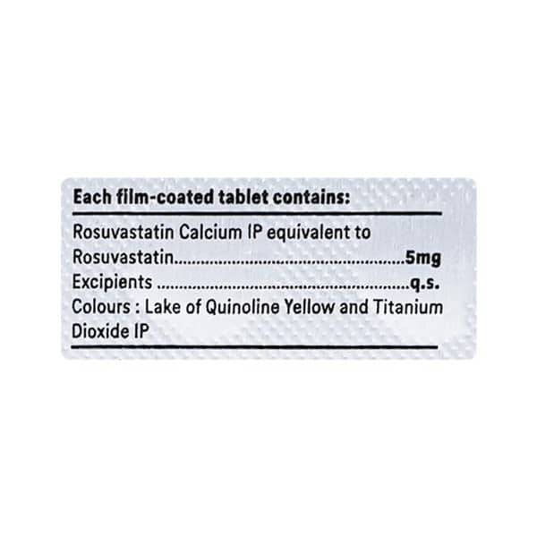 Rozat 5mg Strip Of 15 Tablets