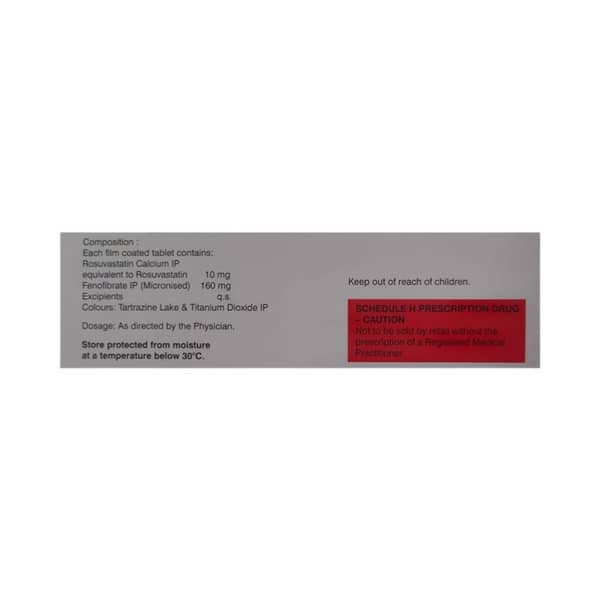 Consivas F 10/160mg Strip Of 10 Tablets