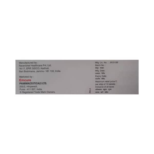 Consivas F 10/160mg Strip Of 10 Tablets