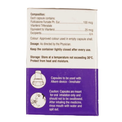 Viloresp 100mcg Box Of 15 Pulmicaps