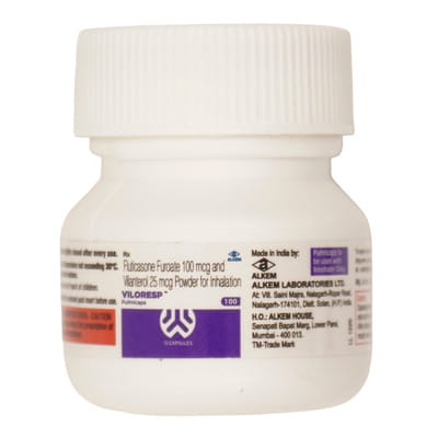 Viloresp 100mcg Box Of 15 Pulmicaps