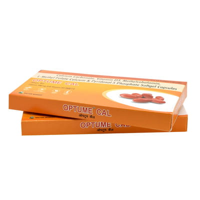 Optume Cal Strip Of 10 Capsules