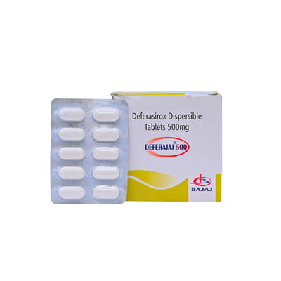 Deferajaj 500mg Strip Of 10 Tablets