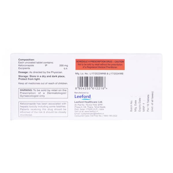 Ketoscalp Strip Of 10 Tablets