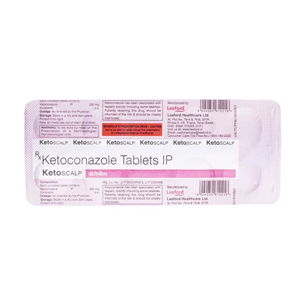 Ketoscalp Strip Of 10 Tablets