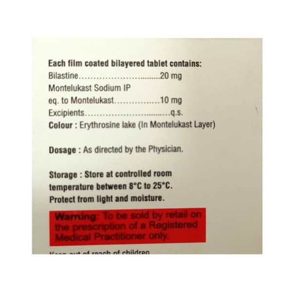 Lekast B Strip Of 10 Tablets