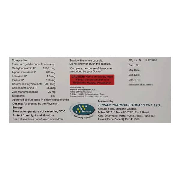 Bentoz Forte Strip Of 15 Capsules