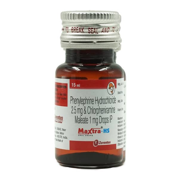 Maxtra Hs Bottle Of 15ml Oral Drops