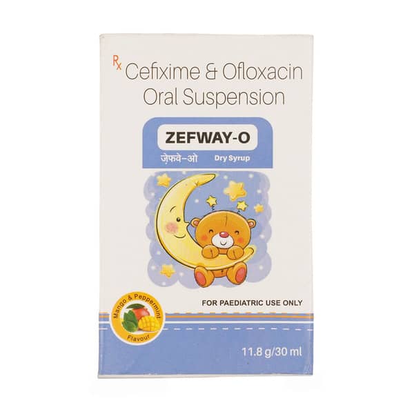 Zefway O Mango And Peppermint Flavour Bottle Of 30ml Dry Syrup
