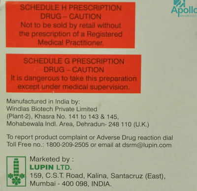 Glador M 3mg Forte Strip Of 15 Tablets