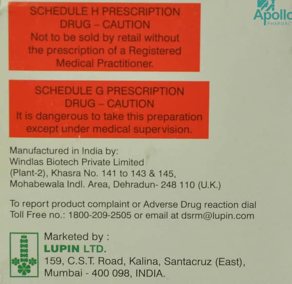 Glador M 3mg Forte Strip Of 15 Tablets