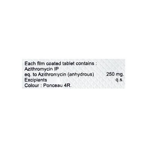 Azitox 250Mg Strip Of 6 Tablets