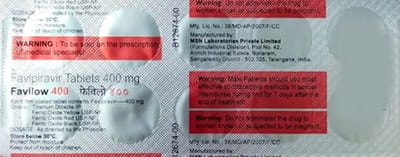 Favilow 400mg Strip Of 10 Tablets