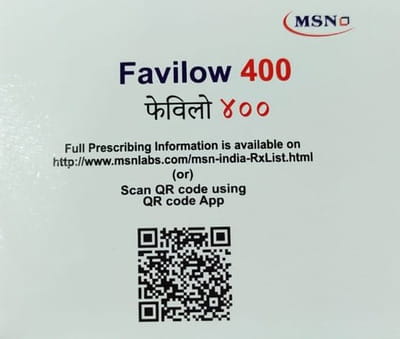 Favilow 400mg Strip Of 10 Tablets