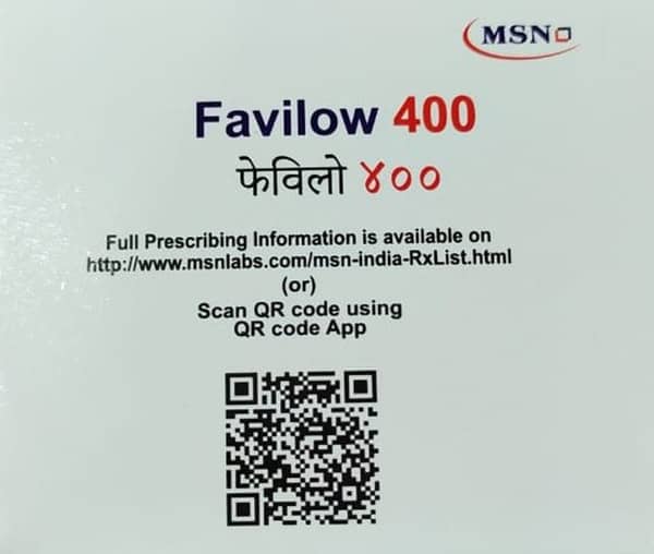 Favilow 400mg Strip Of 10 Tablets