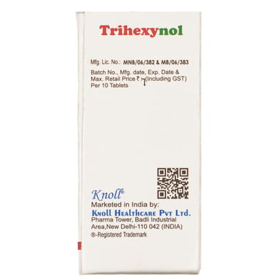 Trihexynol Strip Of 10 Tablets